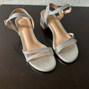 Women's Open Toe Ankle Strap Low Block Chunky Heels Sandals